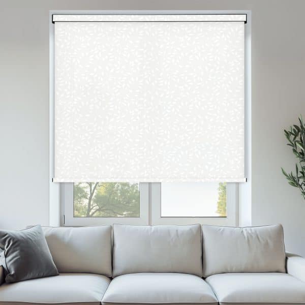 Louvolite Chatsworth White Roller